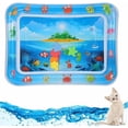 thumbnail image 2 of Pawkitty Water Mat, Cat Water Sensory Play Mat, 2025 Thickened Play Mat Fish Pet Play Interactive Cat Water Bed Playmat Cat Toys Indoor Cats 70cm A 2 of 12