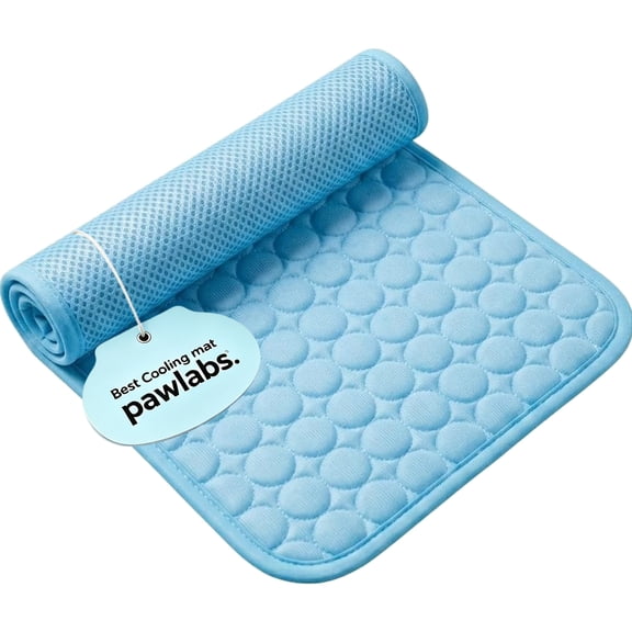 Pawlabs Cooling Mat for Dogs - No Freeze Needed Paw Labs Cooling Mat for Dogs, Self-Cooling Pad for Dogs, Washable Portable Paw Lab Cooling Mat,Paw Lab Cooling Mat Indoor Outdoor Summer Use