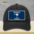 thumbnail image 1 of Pawleys Island Blue Novelty License Plate Hat Unconstructed Cotton Black, 1 of 1
