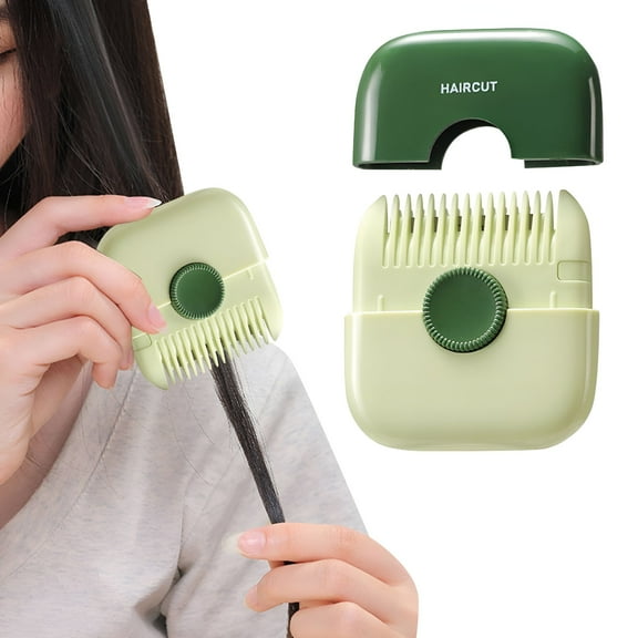 Pawlora 2026 New 2 in 1 Hair Trimmer Split End Hair Trimmer and Arrangement Double Design with Cover Interchangeable and Adjustable for Cutting and Styling Thinning Hair