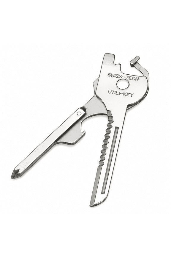 2026 New 6 in 1 Tool Stainless Steel Utili-Key Key Ring Chain Pendant Mini Screwdriver for Everyday Carry,Quick Repairs,Diy Tasks,Camping,Outdoor Activities,Pocket Tool