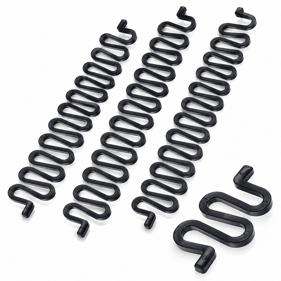 Pawlora 3 Pcs Hair Braiding Tool Roller with Hook Magic Hair Twist Styling Bun Maker Diy Hair Style Accessories Black