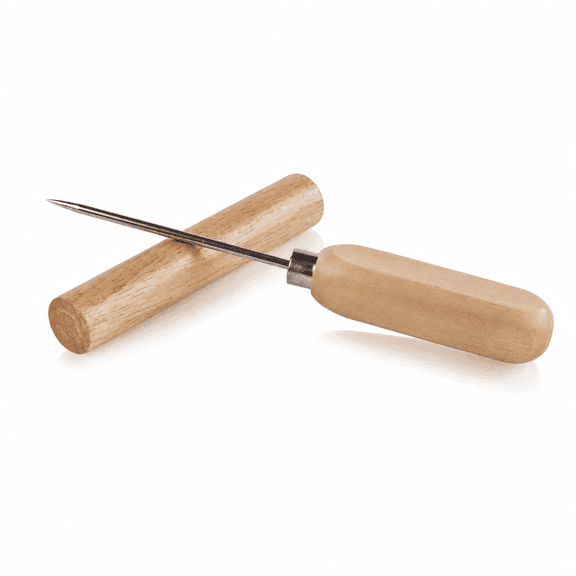 Pawlora Stainless Steel Ice Pick with Wood Handle,Ice Breaking Tool