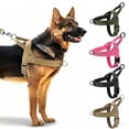 thumbnail image 1 of Pawly Lab Co No-Pull Harness, Reflective Adjustable Breathable Mesh Pet Vest, Easy On-Off Soft Padded Harness for Dogs, Front-Chest Attachment for Better Leash Manners (Khaki), 1 of 9