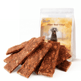 thumbnail image 1 of Pawmate Beef Sweet Potato Dog Treats, Jerky Treats with Oats Healthy Chewy Training Snacks for All Dogs, 12 Count, 1 of 9