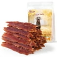 thumbnail image 1 of Pawmate Duck Jerky Dog Treats, High Protein Pure Duck Meat for Small Medium Large Dog, 11 oz, 1 of 9