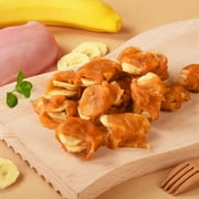 Pawmate Promote Digestion Natural Dog Treats, Chicken Wrapped Bananas, for All Dogs, 10.5 oz
