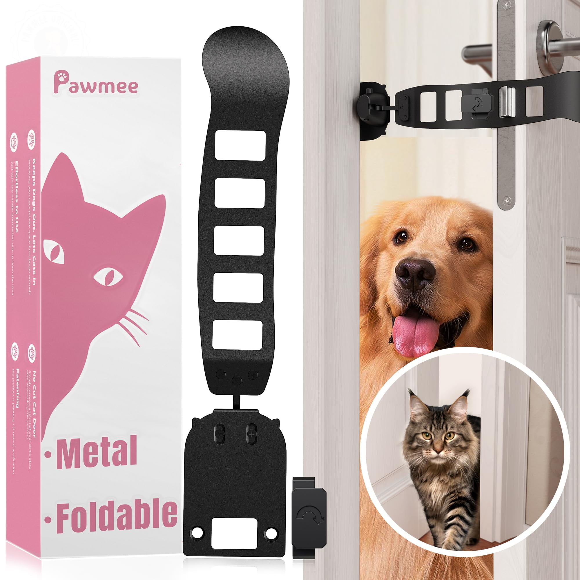 Diy raccoon proof cat door sale