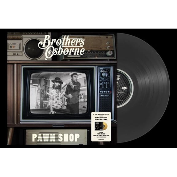 Brothers Osborne - Pawn Shop (10 Year Anniv.) [LP/Gold 7" Single] - Music & Performance - Vinyl [7-Inch]