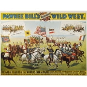 Pawnee Bill Poster, 1895. /Npawnee Bill Wild West Show Lithograph Poster. Poster Print by  (18 x 24)