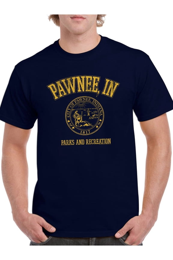 Pawnee, In T-Shirt Men Parks And Recreation, Male Large