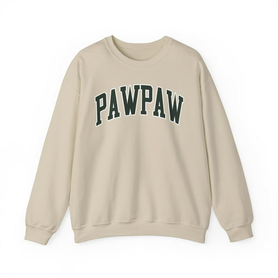 Pawpaw Sweatshirt Gifts Crew Neck Shirt Long Sleeve Unisex