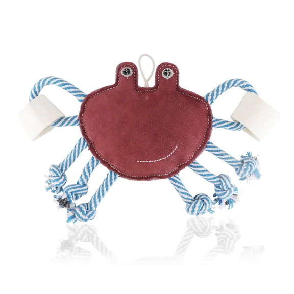 Pawpourri Blue Crab Rope and Chew Toy for Dogs and Cats