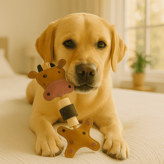 Pawpourri Cow Chew Toy for Dogs and Cats