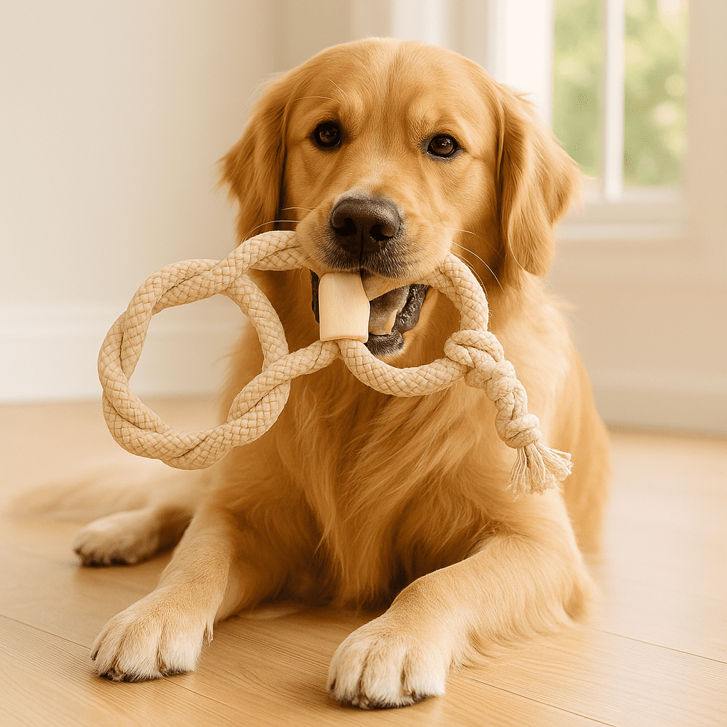 Pawpourri - Hoop Rope Chew Toy for Dogs and Cats