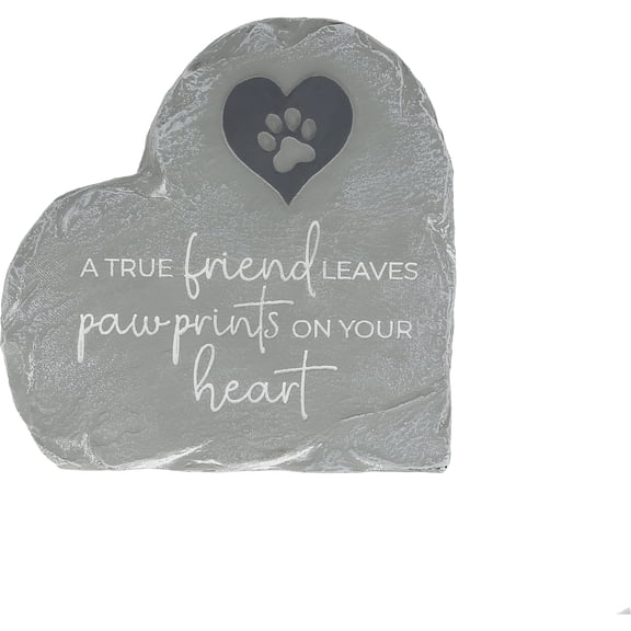 Pavilion Gift Company - Pawprints - 6" Garden Stone