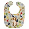 thumbnail image 1 of Pawprints Brittany Spaniel Baby Bib, 1 of 3