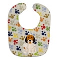 thumbnail image 1 of Pawprints Petit Basset Griffon Veenden Baby Bib, 1 of 3