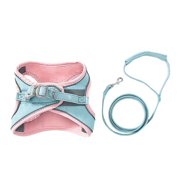 Pawras Cat Harness, Pawras Cat Halter, Soft and Breathable Vest Cat Leash, Easy to Wear for Cats Walking and Traveling