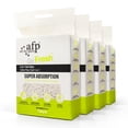 thumbnail image 1 of All For Paws 5-in-1 Tofu Cat Litter, Rapid Clumping |Flushable | Low Tracking| Dust-Free | |7/24 Odor Control Nature Pellet Kitty Litter, Unscented, 24.8 lb (6.2 lb/ Pack), 1 of 7