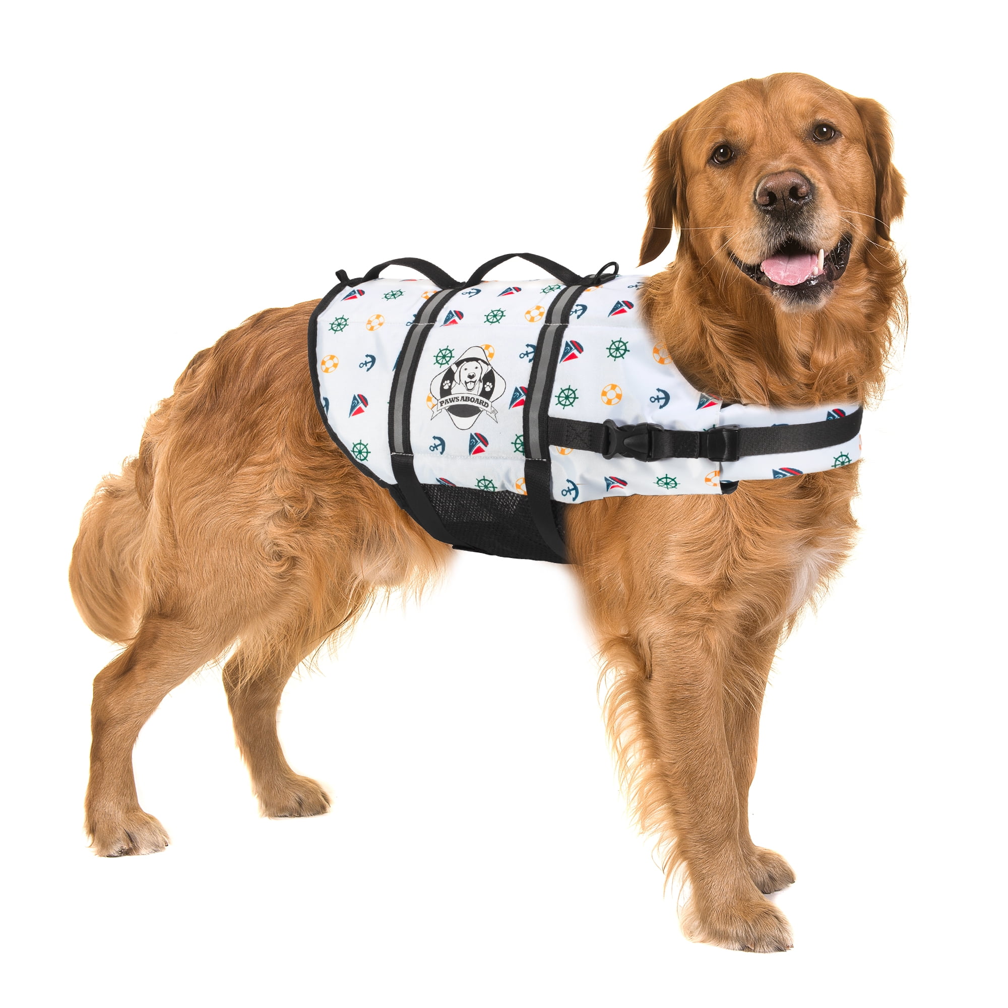 Paws aboard neoprene 2024 doggy life jacket