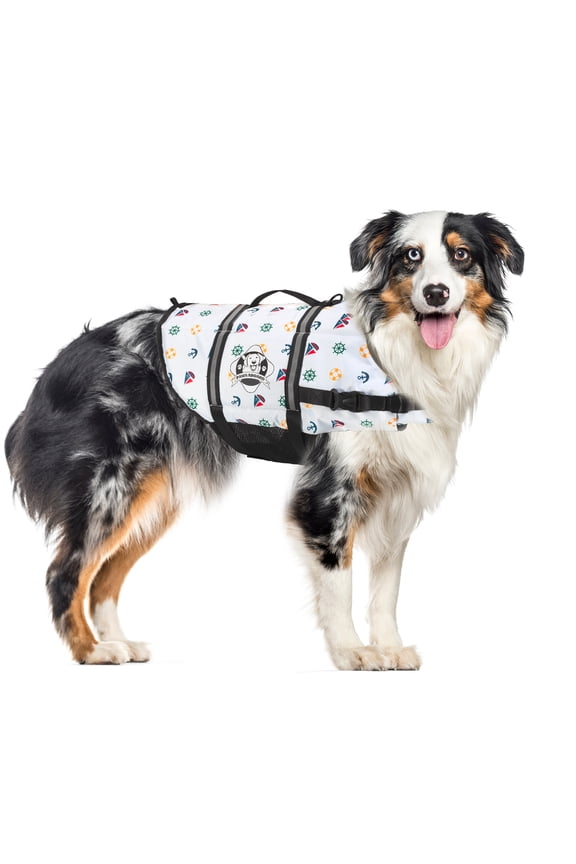 Doggy Life Jacket Medium Nautical