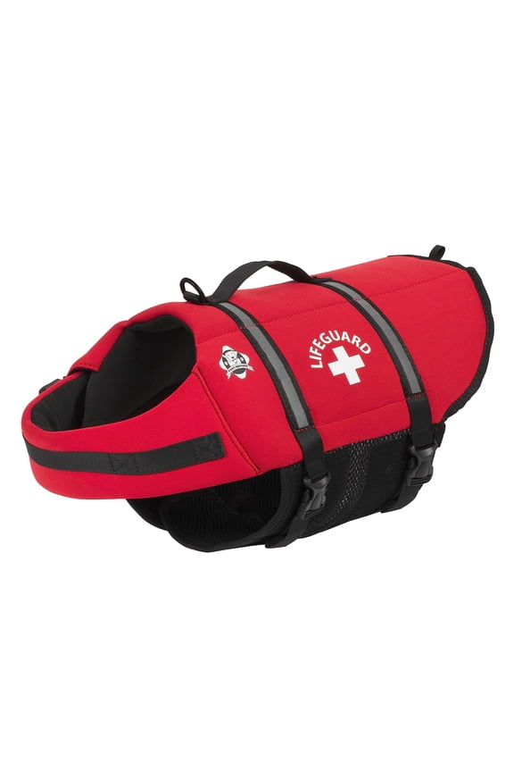 Neoprene Doggy Life Jacket, Small, Red