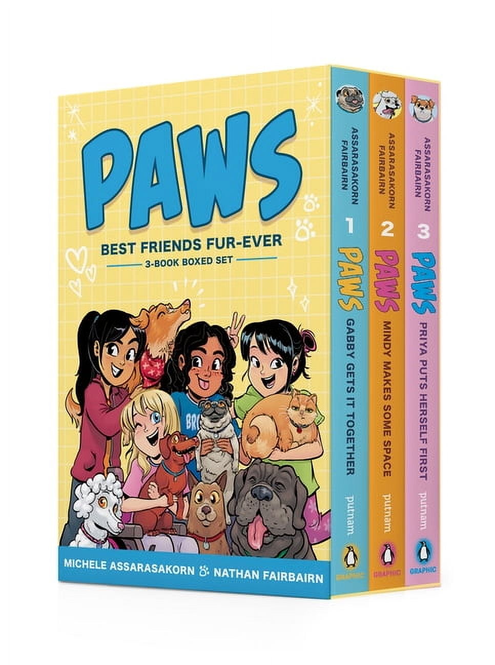 Nathan Fairbairn, Book Set, Series DOGS PETS, Boxed Set 3 Books