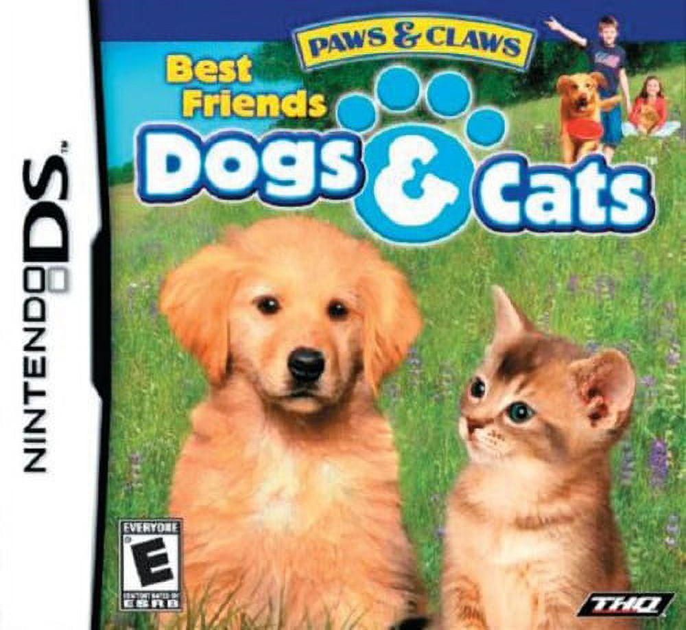 Paws & Claws: Dogs and Cats Best Friends- Nintendo DS - Walmart.com