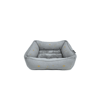 Paws and Décor All Over Plaid Dogs Cuddler - Ultra-Plush, Comfort Printed Pet Bed for Dogs and Cats - Cozy, Durable, and Luxurious Sleep Space with Stellar Design