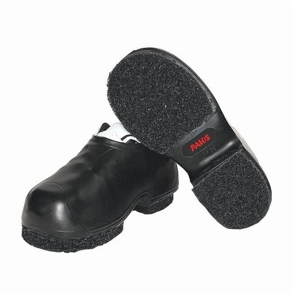 Floor Stripping Overshoe, Plain Toe, Rubber, 4