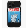 thumbnail image 1 of Paws Funny Jaws Movie Parody Cat Dog Graphic A11717&nbsp;Phone Case for iPhone 11 to 17 Pro Max, 1 of 2