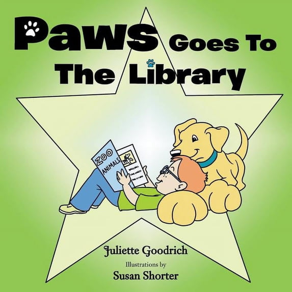 Paws Goes To The Library, (Paperback)