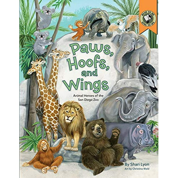 Pre-Owned Paws, Hoofs and Wings: Animal Heroes of the San Diego Zoo Paperback