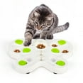 thumbnail image 1 of All For Paws Interactive Cat Puzzle Feeder Toy, Cat Slow Puzzle Feeding Toy for Kitty IQ Training & Mental Stimulation, Butterfly, 1 of 8