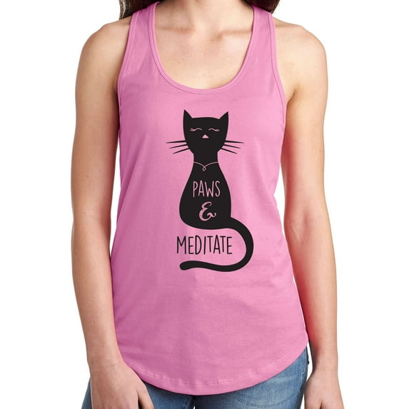 Paws & Meditate Racerback Tank