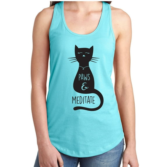 Paws & Meditate Racerback Tank