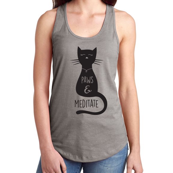 Paws & Meditate Racerback Tank