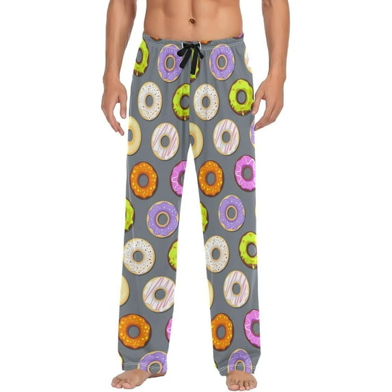 Paws Pajama Pants Mens Lounge Pants Lightweight Men Pajama Bottoms with Pockets Drawstring