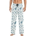 thumbnail image 1 of Paws Pajama Pants Mens Lounge Pants Lightweight Men Pajama Bottoms with Pockets Drawstring, 1 of 7