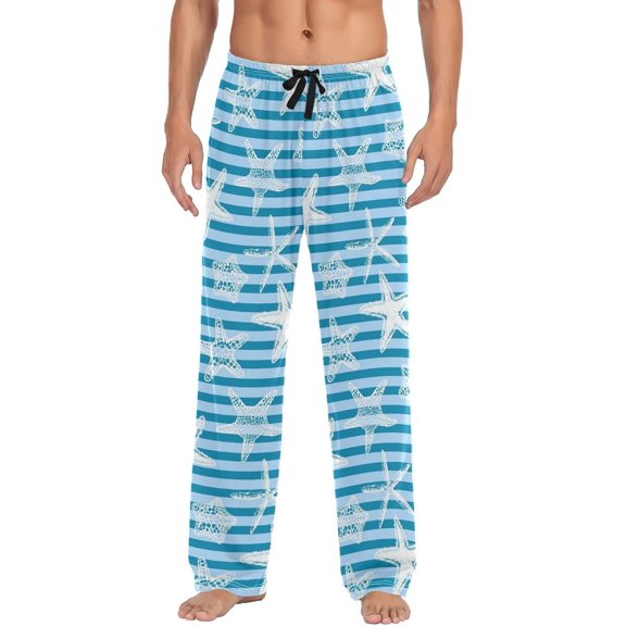 Paws Pajama Pants Mens Lounge Pants Lightweight Men Pajama Bottoms with Pockets Drawstring