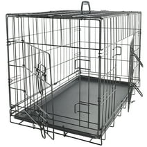 Paws & Pals Dog Crate Large with Double-Door and Removable Tray (48-inch) (XXL)