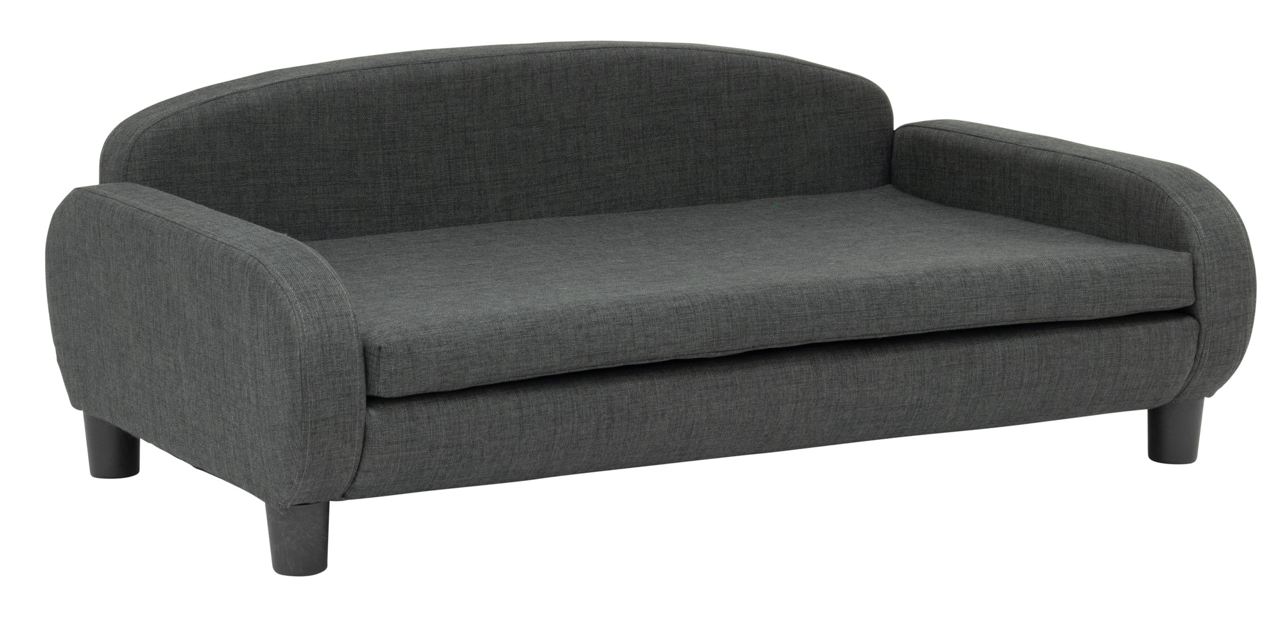Large Dark Gray Modern Pet Sofa Bed with Washable Cover