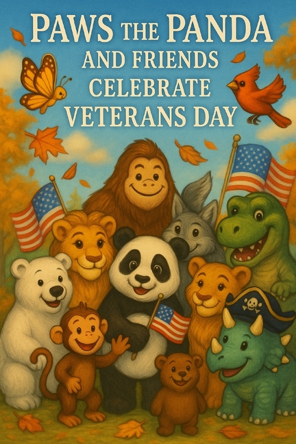 Paws the Panda and Friends Paws the Panda and Friends: Celebrate Veterans Day, (Paperback)
