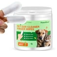 PawsGear Dog and Cat MMF7 Ear Wipes Gentle Cleaning, Eliminating