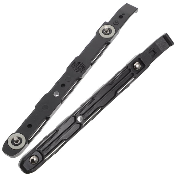 Pawsdot 1Pair Hdd Hard Drive Mounting Bracket Rail Black Plastic Replacement for Pc