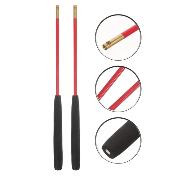 Pawsdot 1Pair Durable Chinese Diabolo Handsticks with Comfortable Grip for Juggling and Fitness