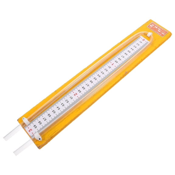 Pawsdot 1Pc Molded Scale U-Shaped Manometer for General Purpose Pressure Measurement
