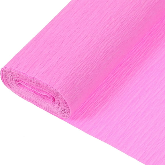 Pawsdot Crepe Paper Roll Pink for Table Runner and Gar Craft Projects