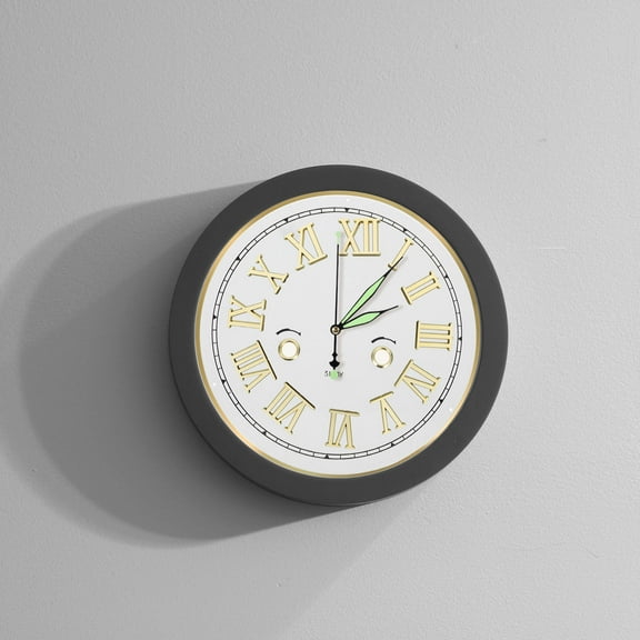 Pawsdot 1 Set Craft Clock Clock Making Kit Golden ABS Simple and Elegant for Beginners and Professionals